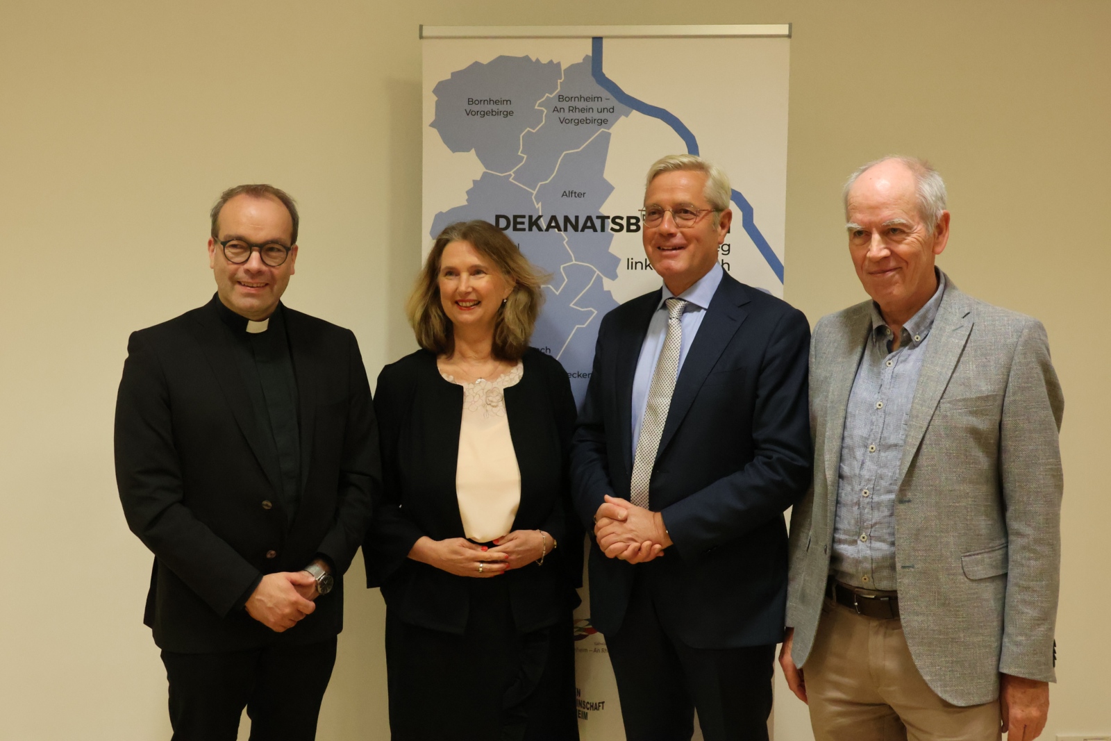 Hans-Josef Lahr, Bettina Heinrichs-Müller, Dr. Norbert Röttgen, Lorenz Dierschke